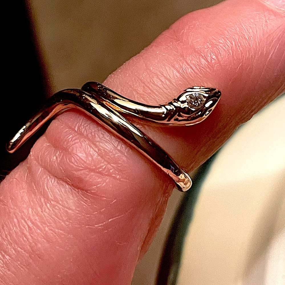 Vintage snake ring